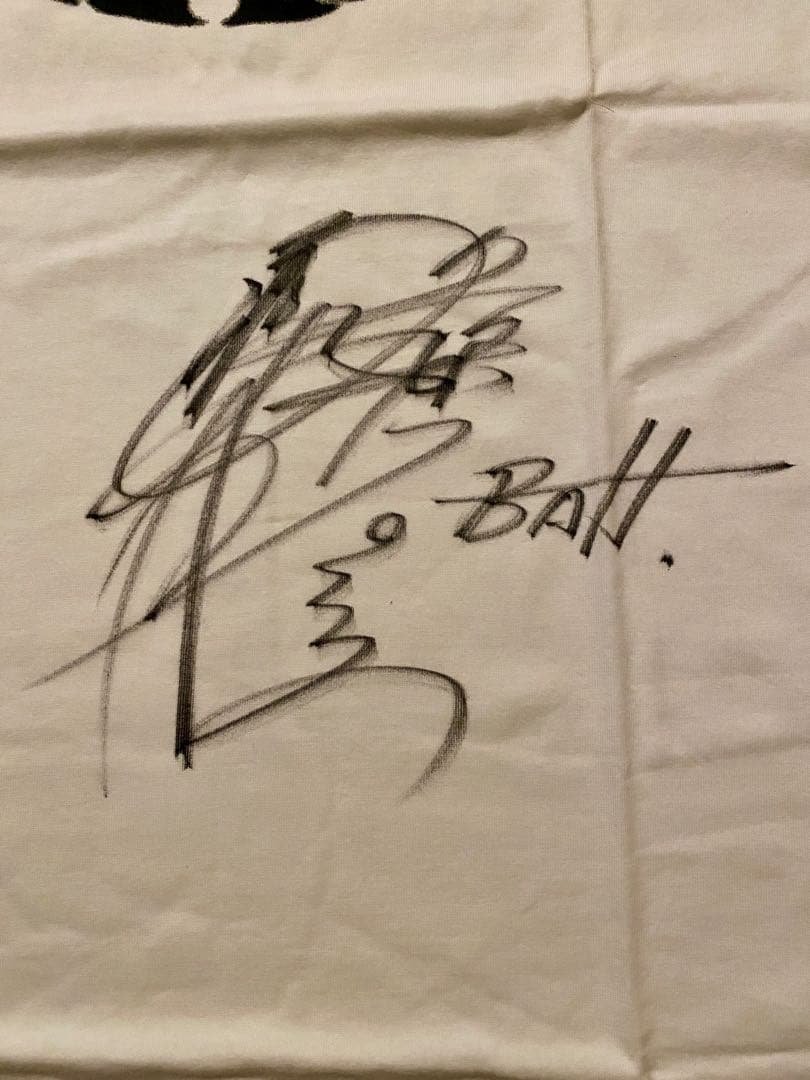 【激レア】武藤敬司サイン入り Tシャツ 2001年 新日本プロレス グレートムタ