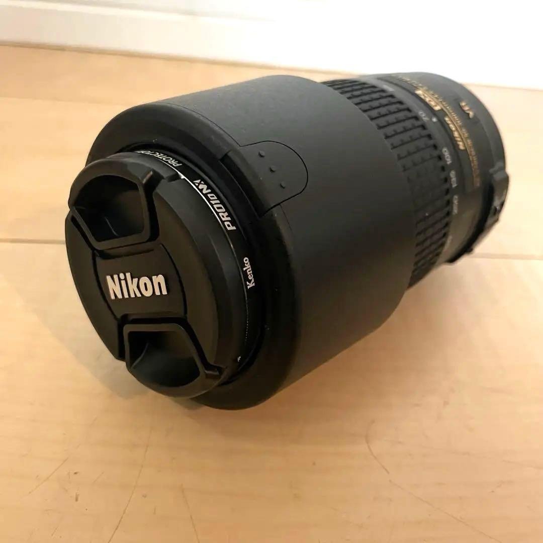 美品⭐︎Nikon AF-S 55-300mm 超望遠＆手振れ補正つき4255-1