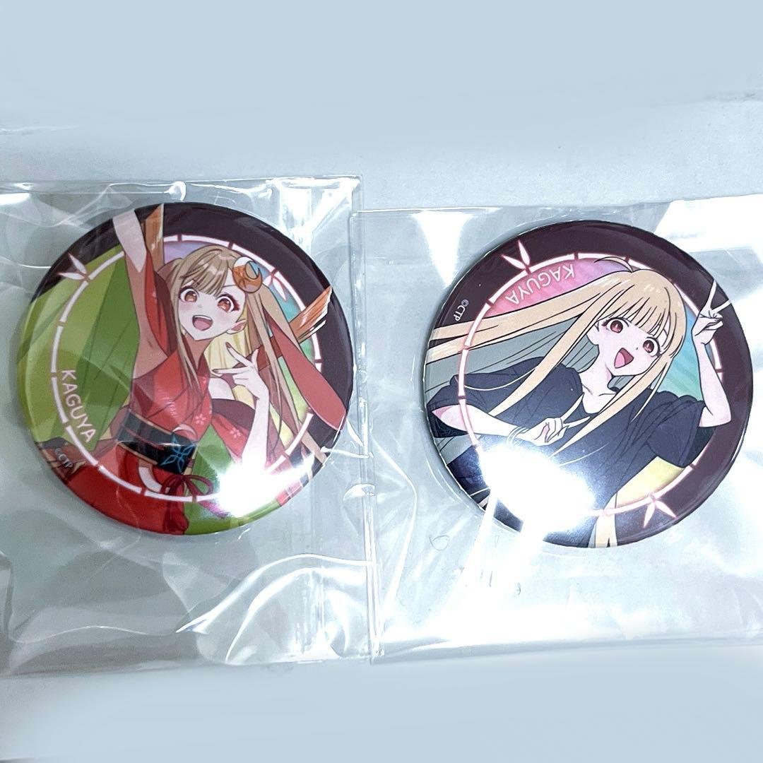 超かぐや姫！ プリロール priroll 特典　缶バッジ　かぐや　2点セット
