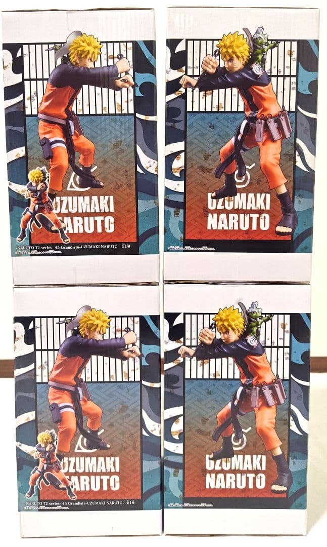 【新品】Grandista ナルト フィギュア 仙人モード 4体セット