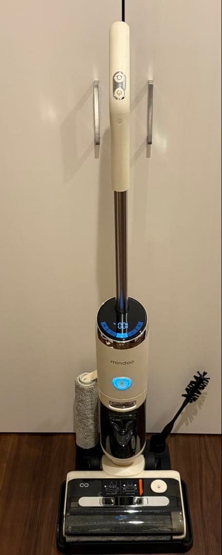 水拭き掃除機 ミンドーアクアエックス MIA-N001-CRMスティッククリーナ