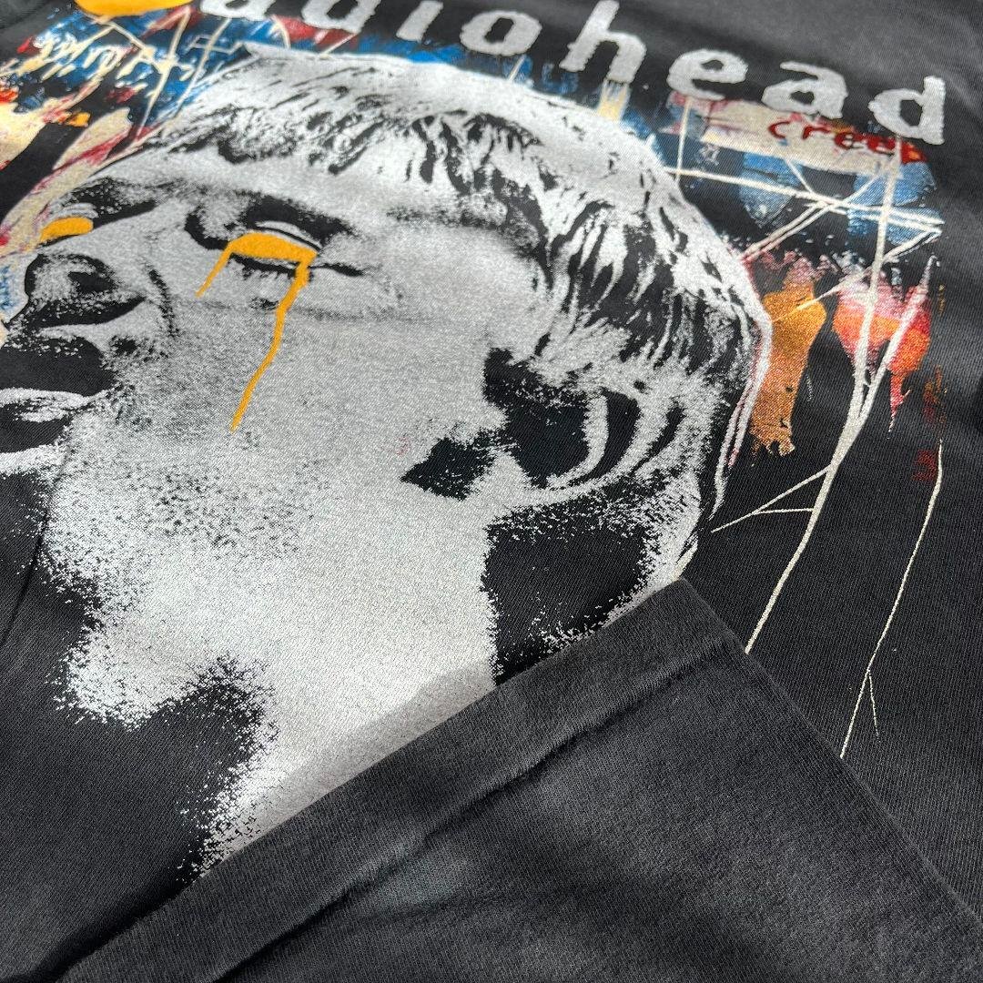RADIOHEAD レディオヘッド Pablo Honey 袖プリ ロンT L