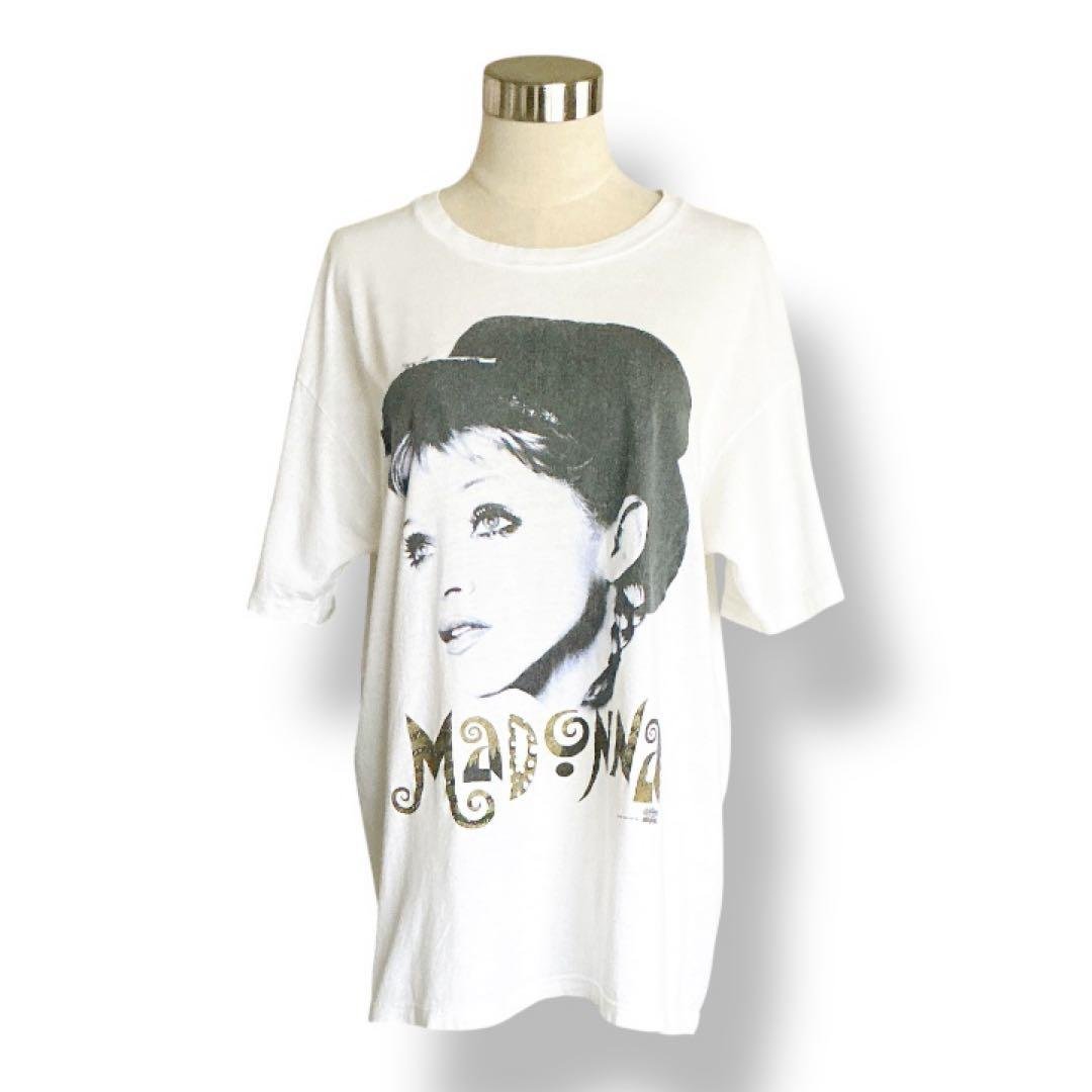 希少 MADONNA マドンナ ザガーリーショウ ヴィンテージ Tシャツ　L