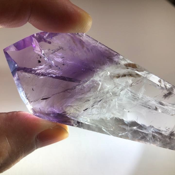 ロマネシュ鉱入りアメジスト　ワンド