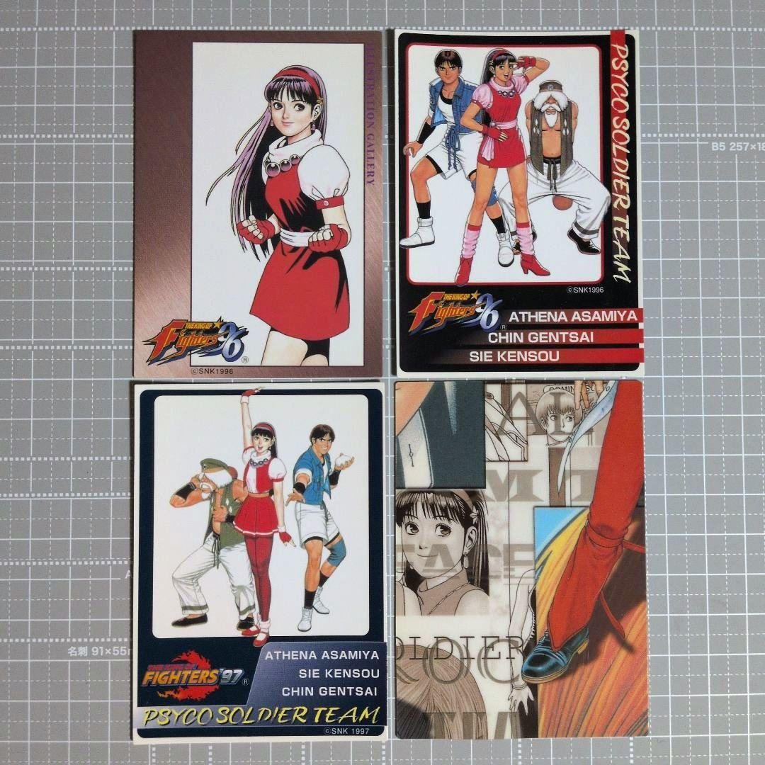KOF【麻宮アテナ】カード4枚セット