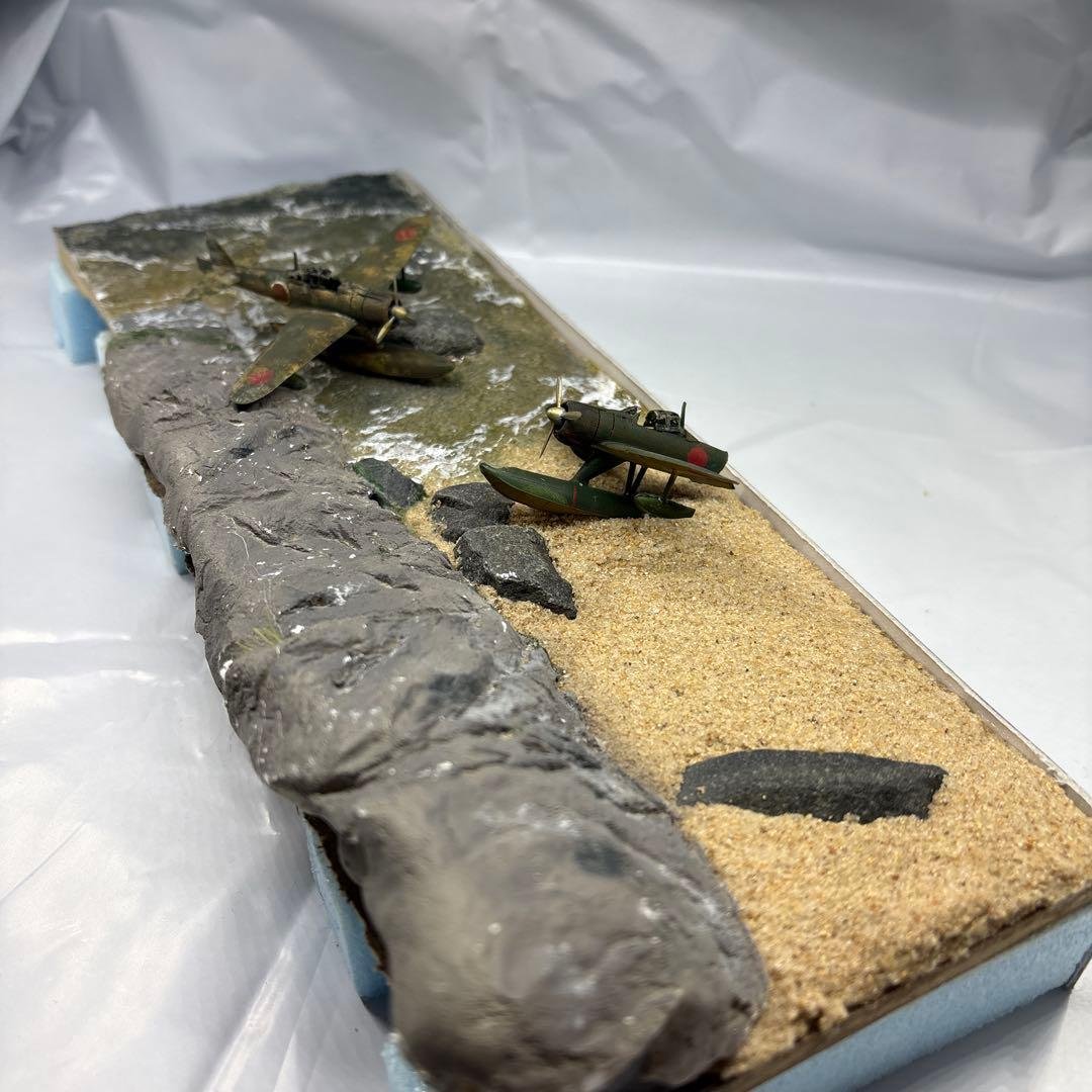 再出品　1/144 二式水戦　ジオラマ